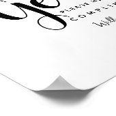 Gents rec-bord - toiletartikelen land groen poster (Hoek)