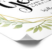 Gents rec-bord - WC-land Kristal Poster (Hoek)