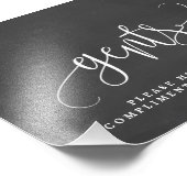 Gents Weddenschap Bathroom Sign Kies jouw grootte Foto Afdruk (Hoek)