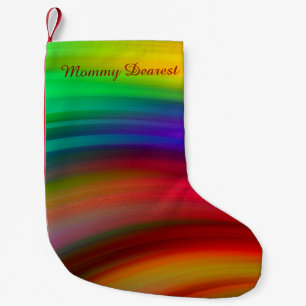 Gentse regenbooggolven Abstract Kleine Kerstsok