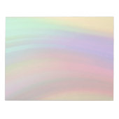 Gentse regenbooggolven Abstract Notitieblok (Voorkant)