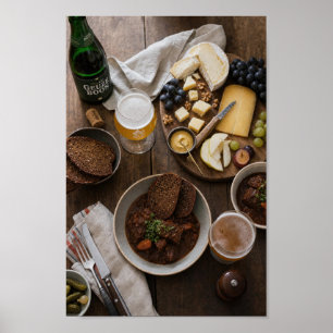 Gentse Stijl Biercombinatie Stilleven Poster