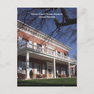 Genua Court House Museum Briefkaart