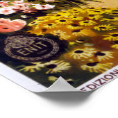 Genua en de Italiaanse Rivera Poster (Hoek)