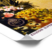 Genua en de Italiaanse Riviera Italië Poster (Hoek)