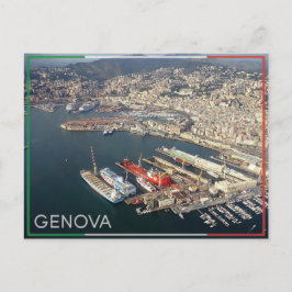 Genua - Italië Briefkaart