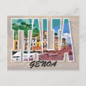 Genua, Italië Briefkaart (Voorkant)