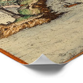 Genua Italië circa 1560 Poster (Hoek)