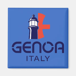Genua Italië Europa Magneet