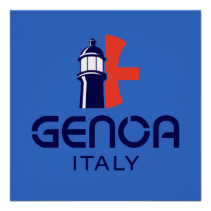 Genua Italië Europa Perfect Poster