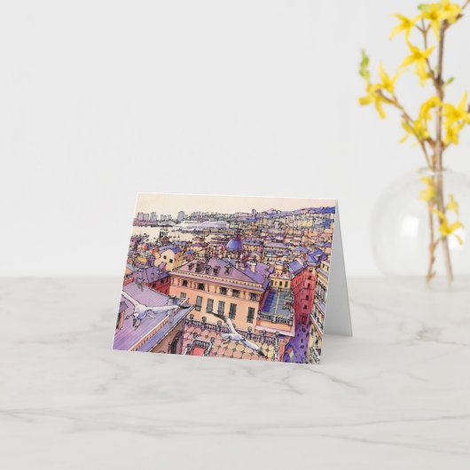 Genua Kaart (Gele Bloem)