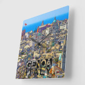 Genua Vierkante Klok (Hoek)