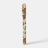 Genuine 100% Latte Mug | Cowhide Coffee Aesthetic iPhone Hoesje (Linkerkant)