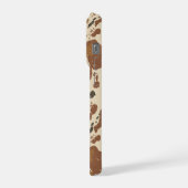 Genuine 100% Latte Mug | Cowhide Coffee Aesthetic iPhone Hoesje (Linkerkant)