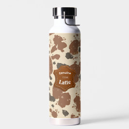 Genuine 100% Latte Mug | Cowhide Coffee Aesthetic Waterfles