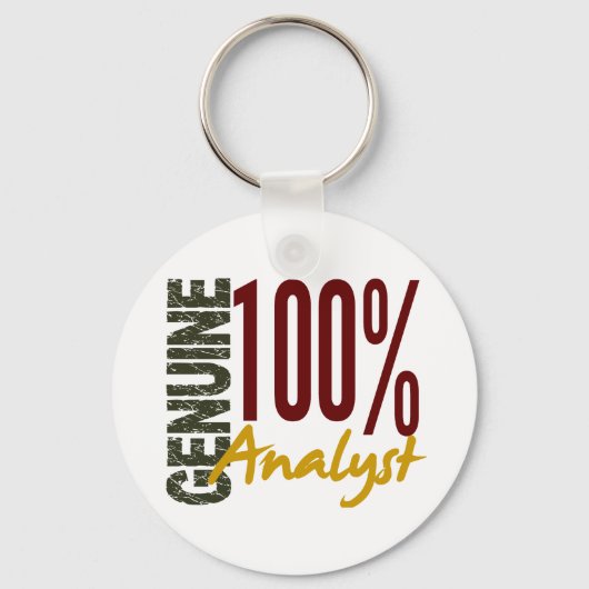 Genuine Analyst Sleutelhanger (Voorkant)