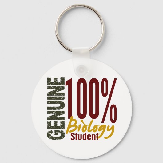 Genuine Biology Student Sleutelhanger (Voorkant)