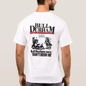 “Genuine Bull Durham Smoking Tobacco,” T-shirt (Achterkant)