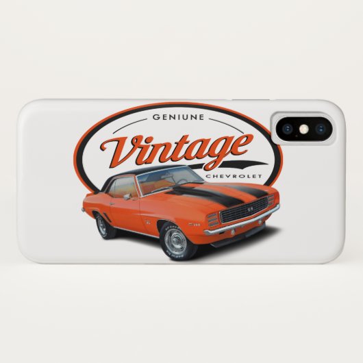 Genuine Camaro Case-Mate iPhone Case (Achterkant (horizontaal))