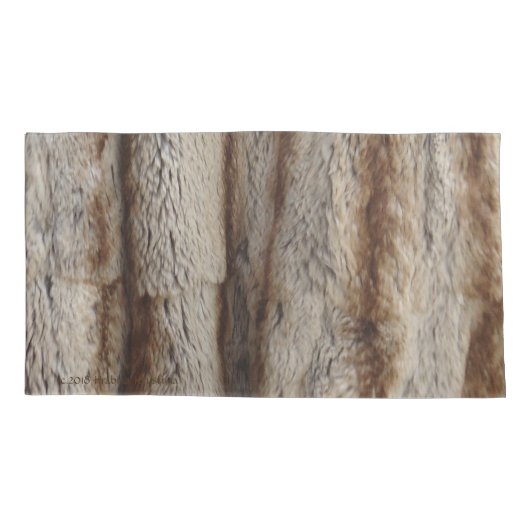 GENUINE CHINCHILLA FUR KUSSENSLOOP (Achterkant-Links)