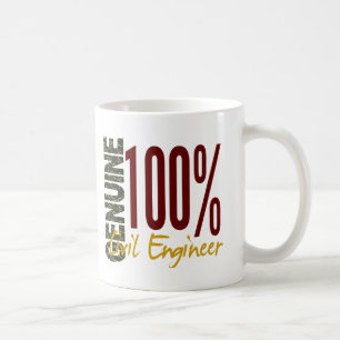 Genuine civiel ingenieur koffiemok