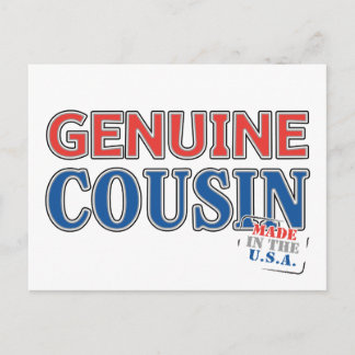 Genuine Cousin Briefkaart