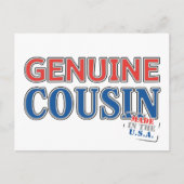 Genuine Cousin Briefkaart (Voorkant)