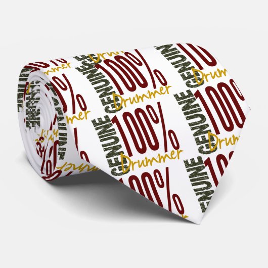 Genuine Drummer Stropdas (Opgerold)