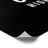 Genuine en Trusted Papa | Vader Gift Poster (Hoek)