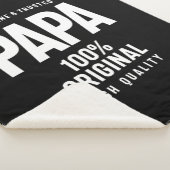 Genuine en Trusted Papa | Vader Gift Sherpa Deken (3/4)