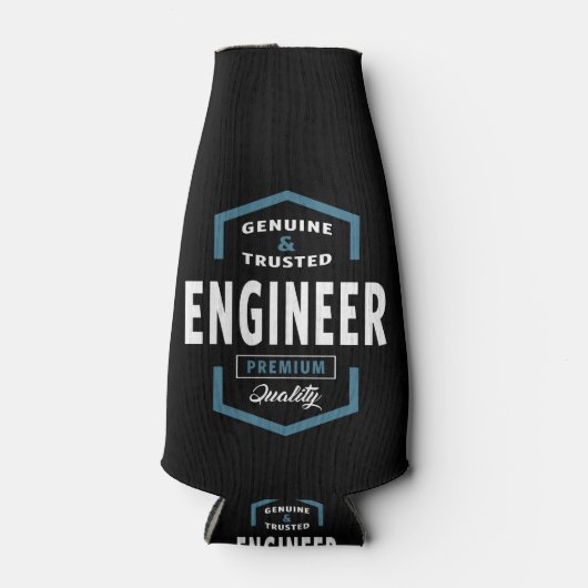 Genuine Engineer Gift Ideeën Flesjeskoeler (Voorkant)