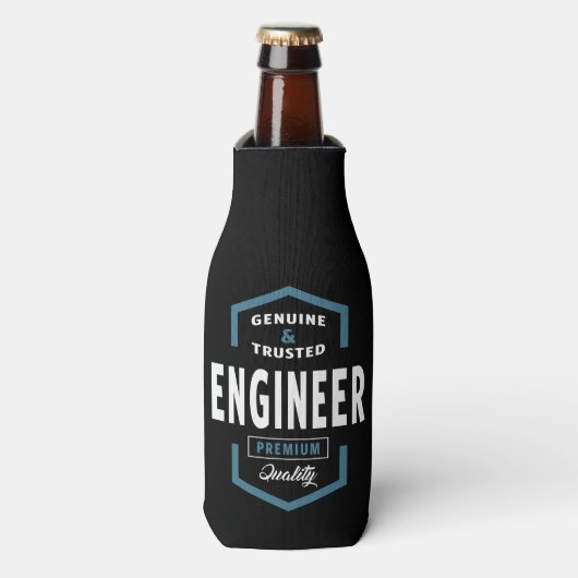 Genuine Engineer Gift Ideeën Flesjeskoeler (Fles Voorkant)