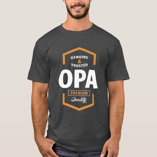 Genuine Opa Tshirt (Voorkant)
