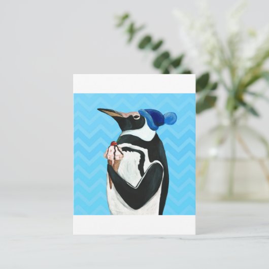 Genuine Penguin Briefkaart (Staand voorkant)