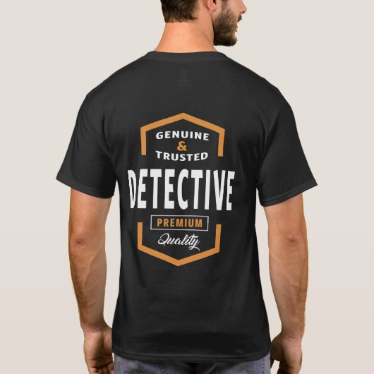 Genuine rechercheur Gifts T-shirt (Achterkant)