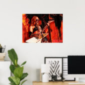 GENUINE ROCK LENS POTER POSTER (Thuiskantoor)