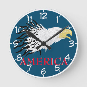 Genummerd geschreeuw Eagle America - Ronde Klok