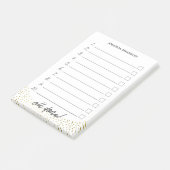 Genummerd selectievakje Aangepaste naam aanbieden Post-it® Notes (Schuin)