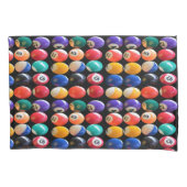 Genummerde en gekleurde oogbollen Kussensloop (Voorkant)