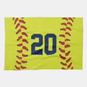 Genummerde handdoek aanpassen (Horizontaal)