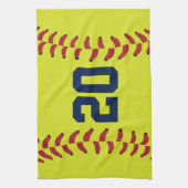 Genummerde handdoek aanpassen (Verticaal)