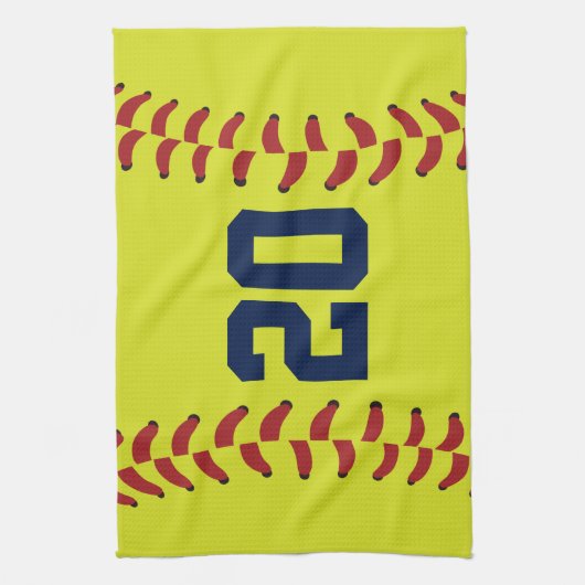 Genummerde handdoek aanpassen (Verticaal)