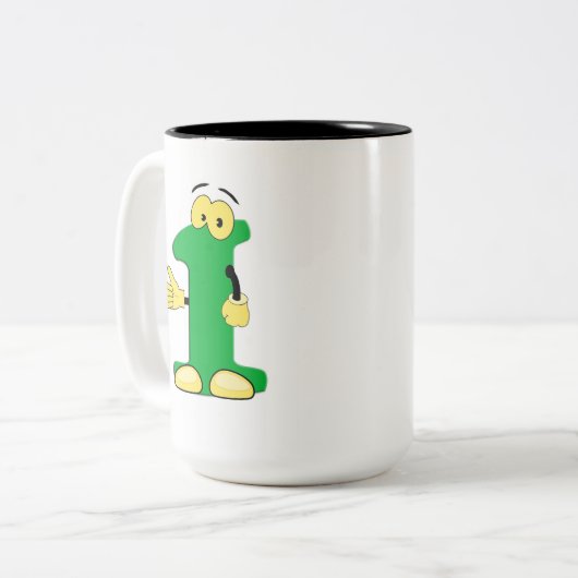 genummerde Mok (Voorkant links)