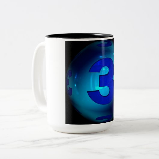 genummerde Mok (Voorkant links)