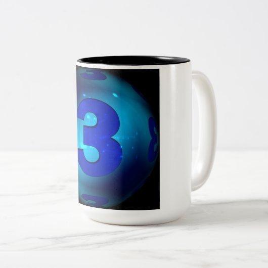 genummerde Mok (Voorkant rechts)