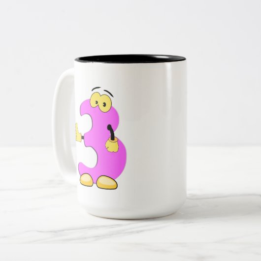 genummerde Mok (Voorkant links)