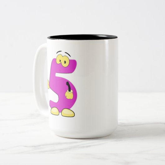 genummerde Mok (Voorkant links)