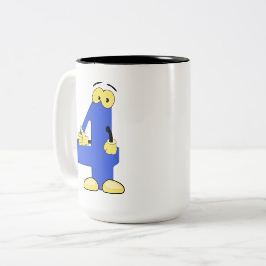 genummerde Mok (Voorkant links)