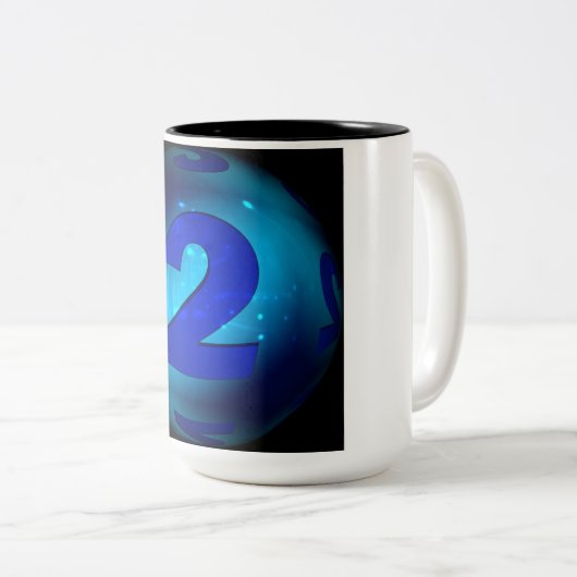 genummerde Mok (Voorkant rechts)