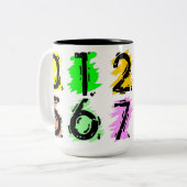 genummerde Mok (Voorkant links)